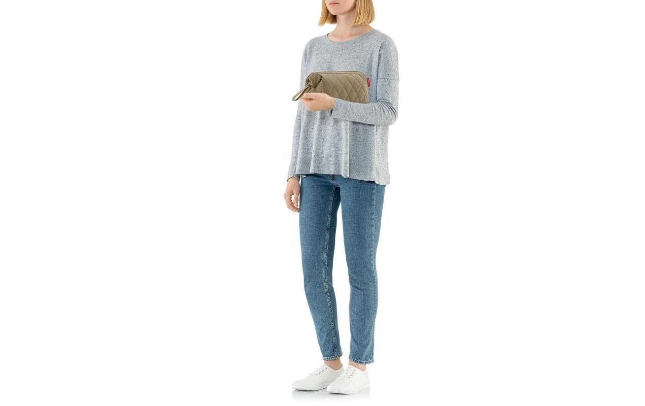 Reisenthel Necessaire – wasserfest – 4 l – Rhombus Olive – Polyester