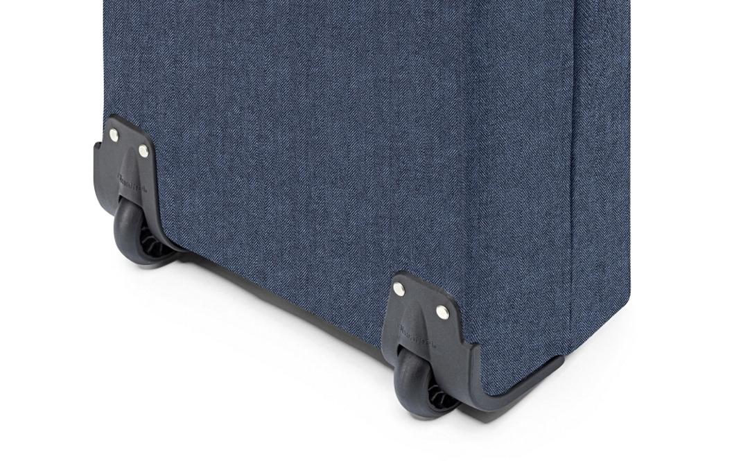 Reisenthel Stofftasche, Polyester, Motiv Herringbone Dunkelblau, 430×530×210 mm