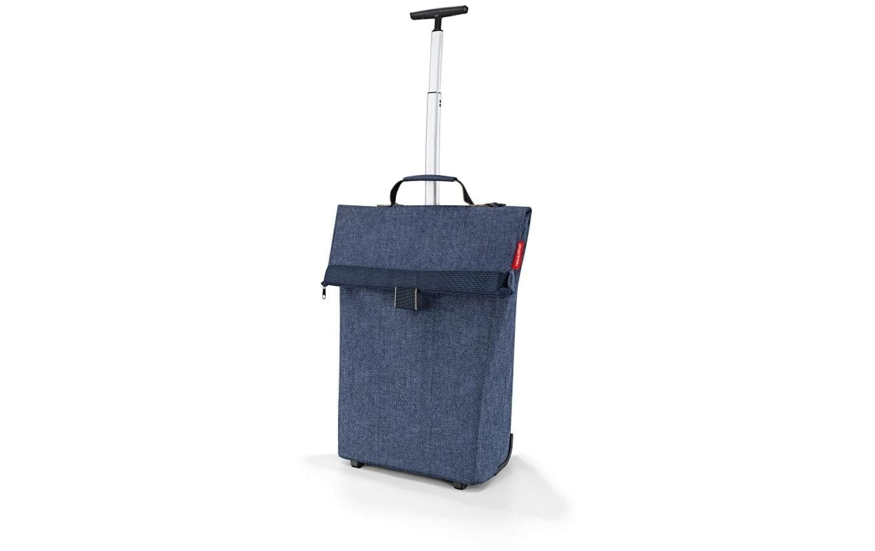 Reisenthel Stofftasche, Polyester, Motiv Herringbone Dunkelblau, 430×530×210 mm