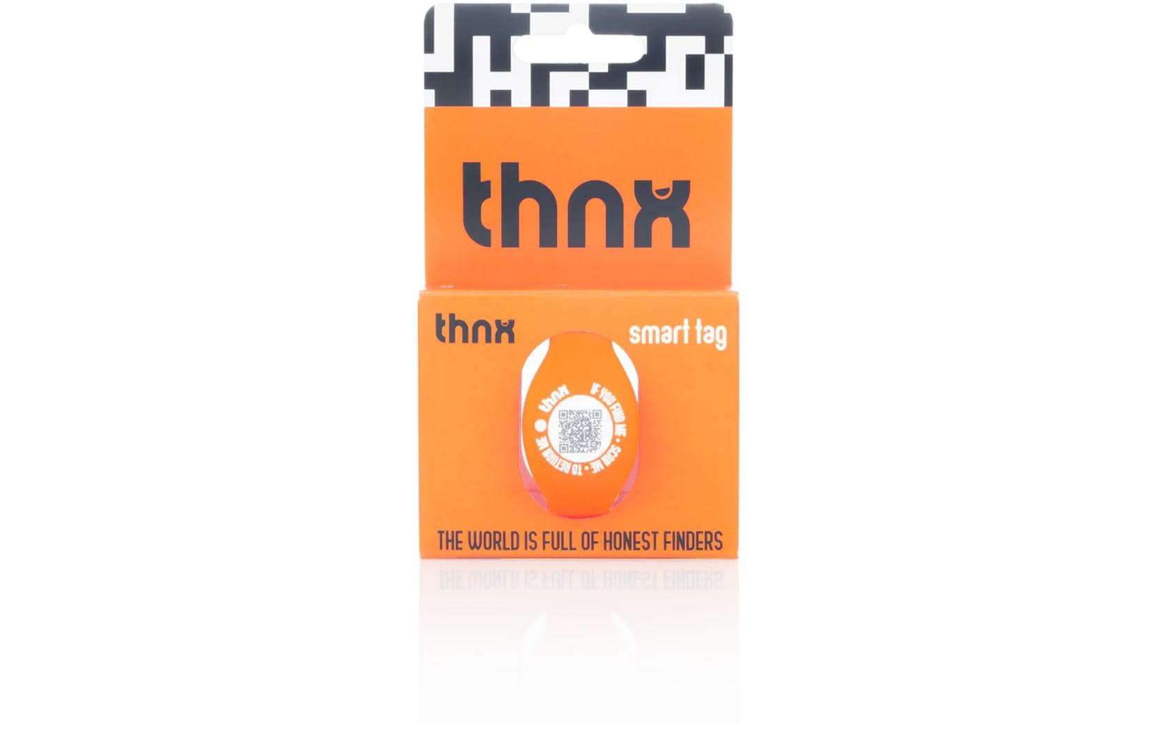 Thnxtags Tag SOS – Trageband – für Thnx Tags App – Orange