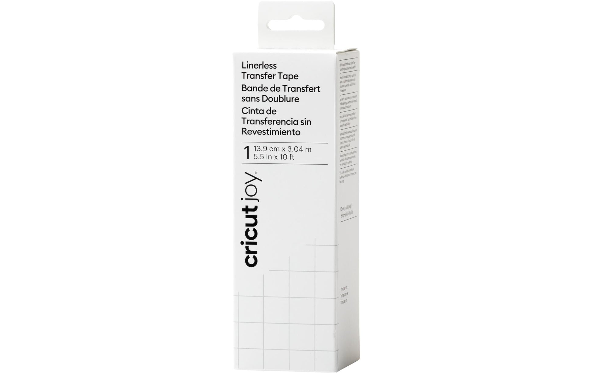 Cricut Transferpapier – für Cricut Joy – 13,9 cm × 3,04 m – Transparent