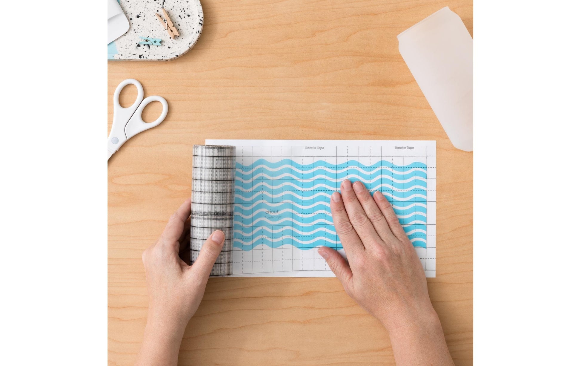 Cricut Transferpapier – für Cricut Joy – 13,9 cm × 3,04 m – Transparent