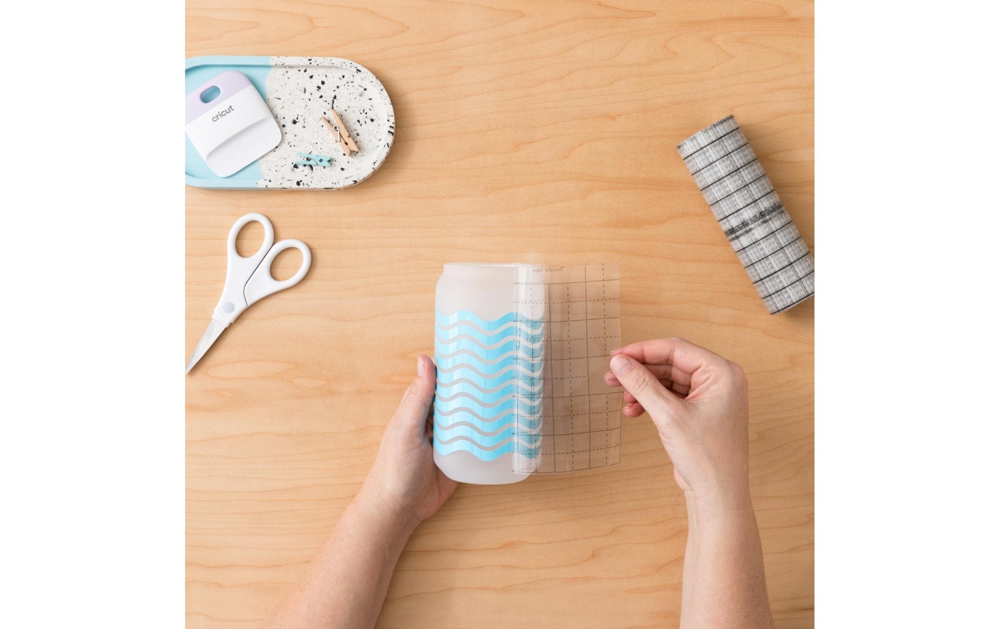 Cricut Transferpapier – für Cricut Joy – 13,9 cm × 3,04 m – Transparent