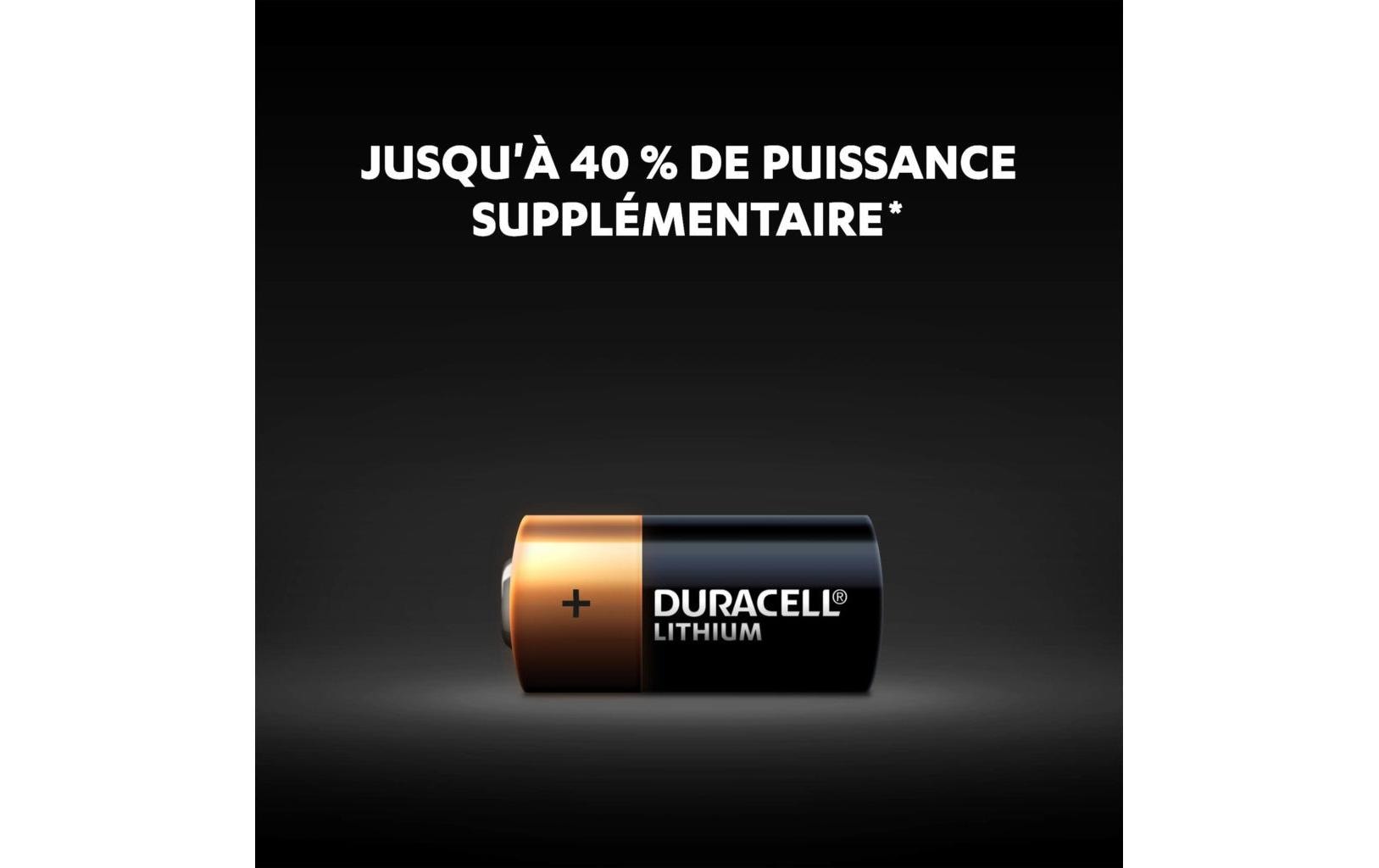 Duracell CR123A Batterie, Lithium, 3 V – 1 Stk.