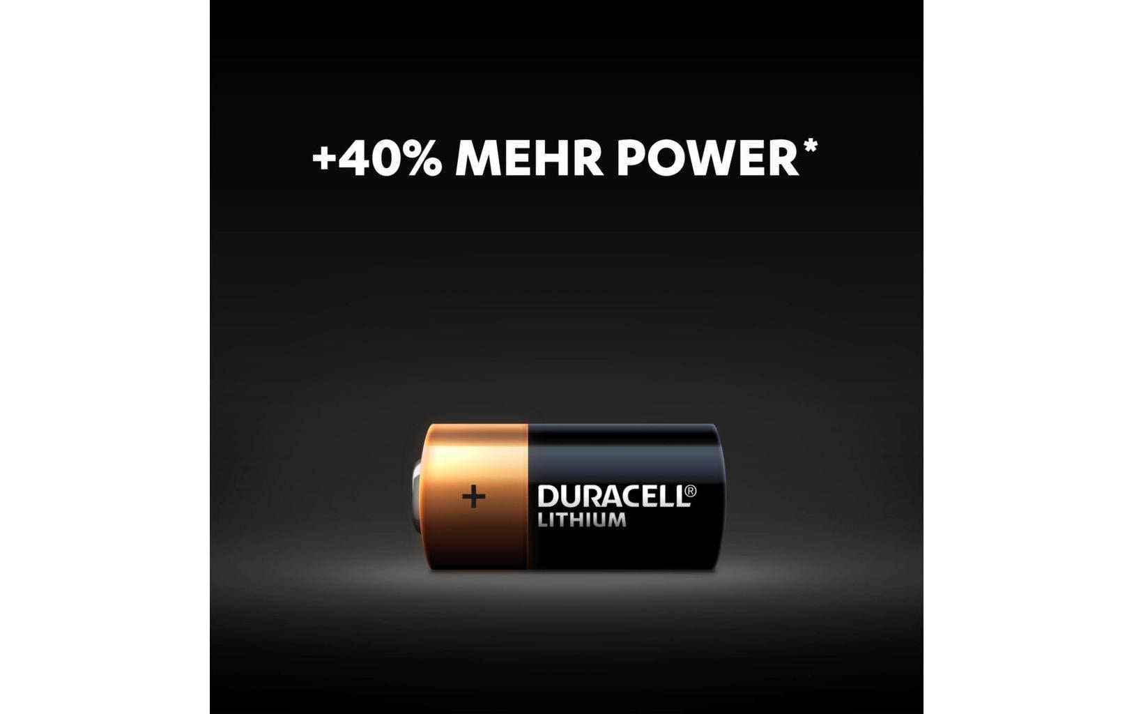 Duracell CR123A Batterie, Lithium, 3 V – 1 Stk.