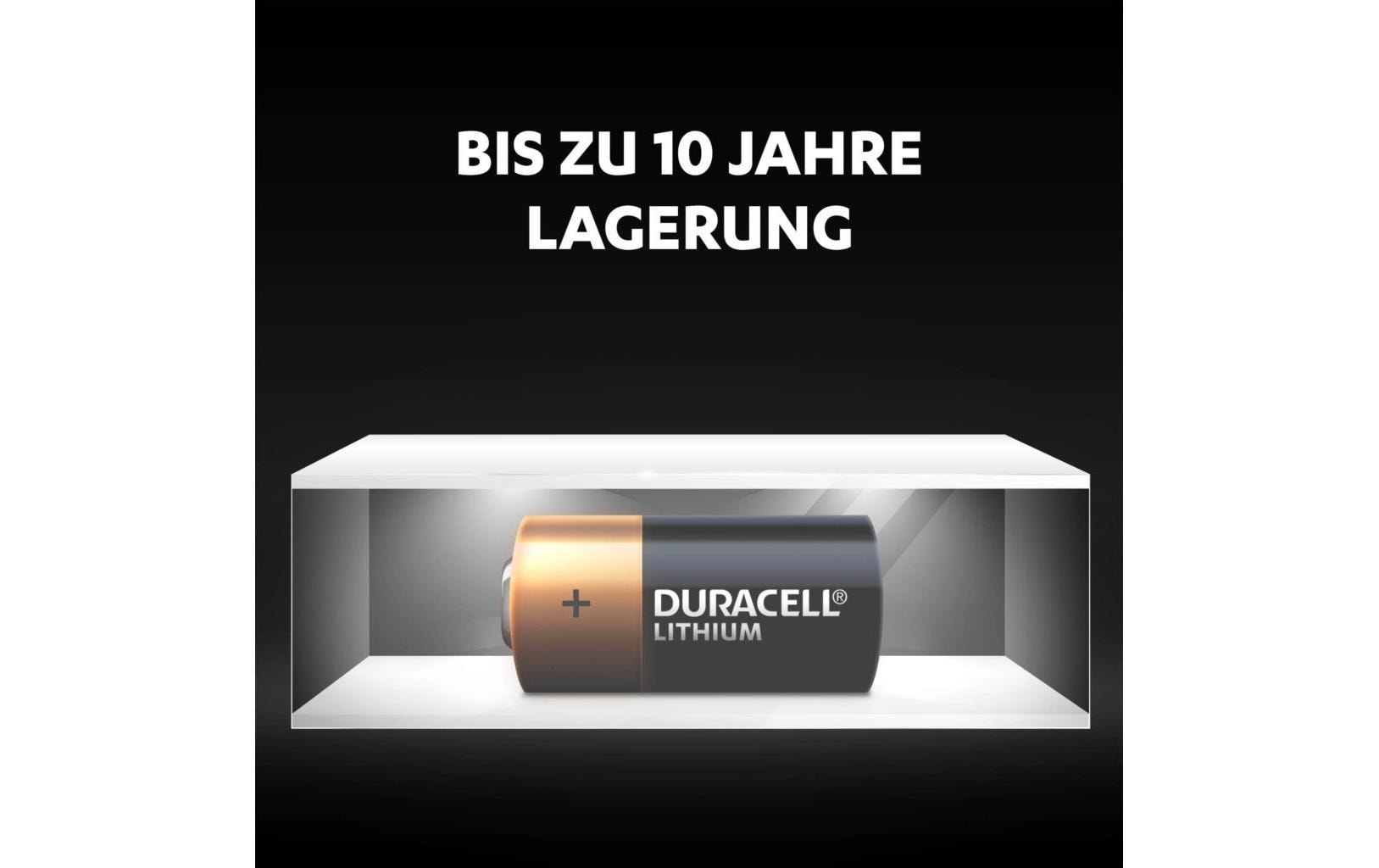 Duracell CR123A Batterie, Lithium, 3 V – 1 Stk.