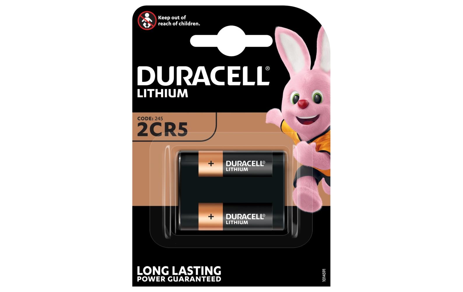 Duracell 2CR5 Batterie, Lithium-Mangandioxid, 6 V – 1 Stk.
