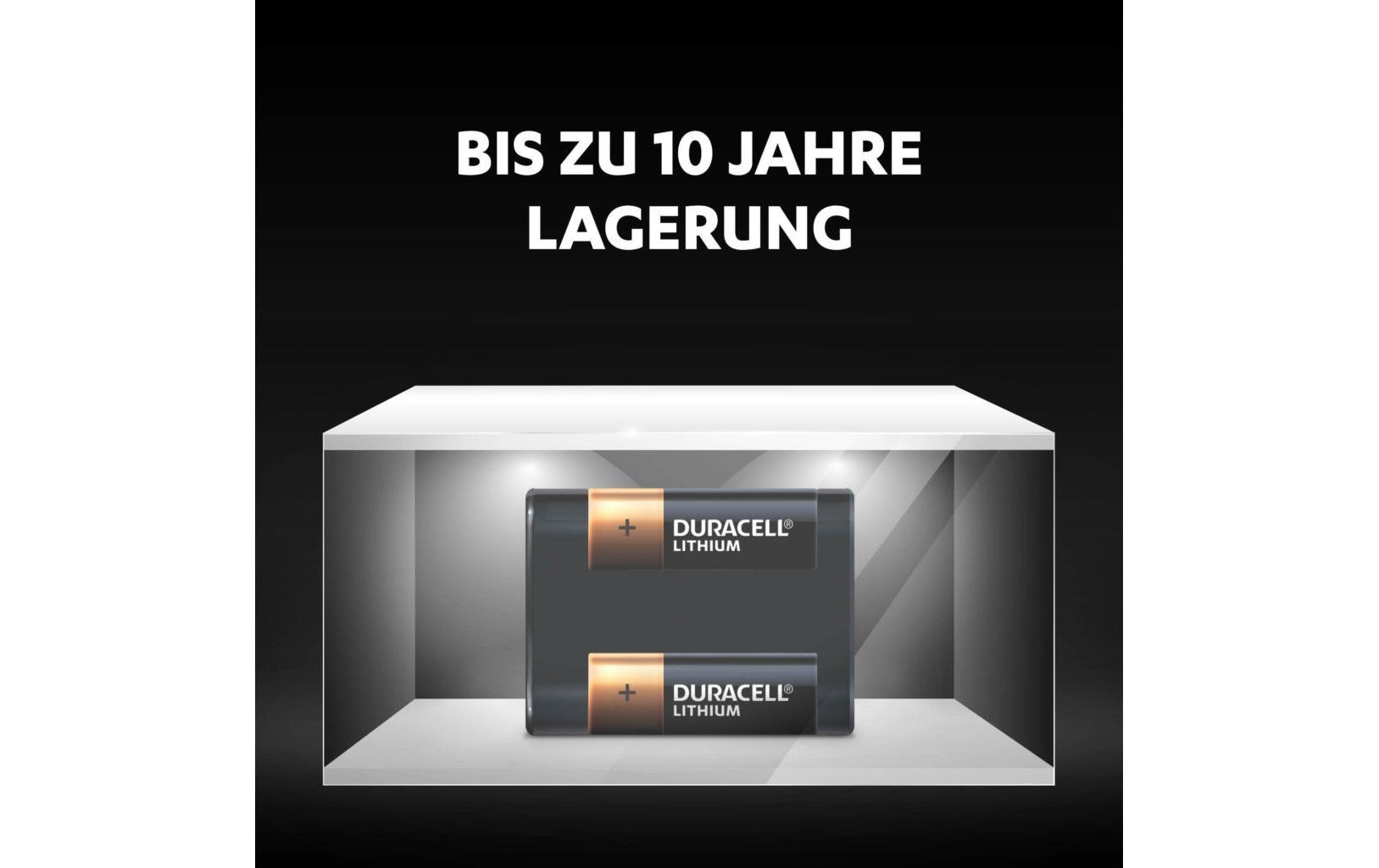 Duracell 2CR5 Batterie, Lithium-Mangandioxid, 6 V – 1 Stk.