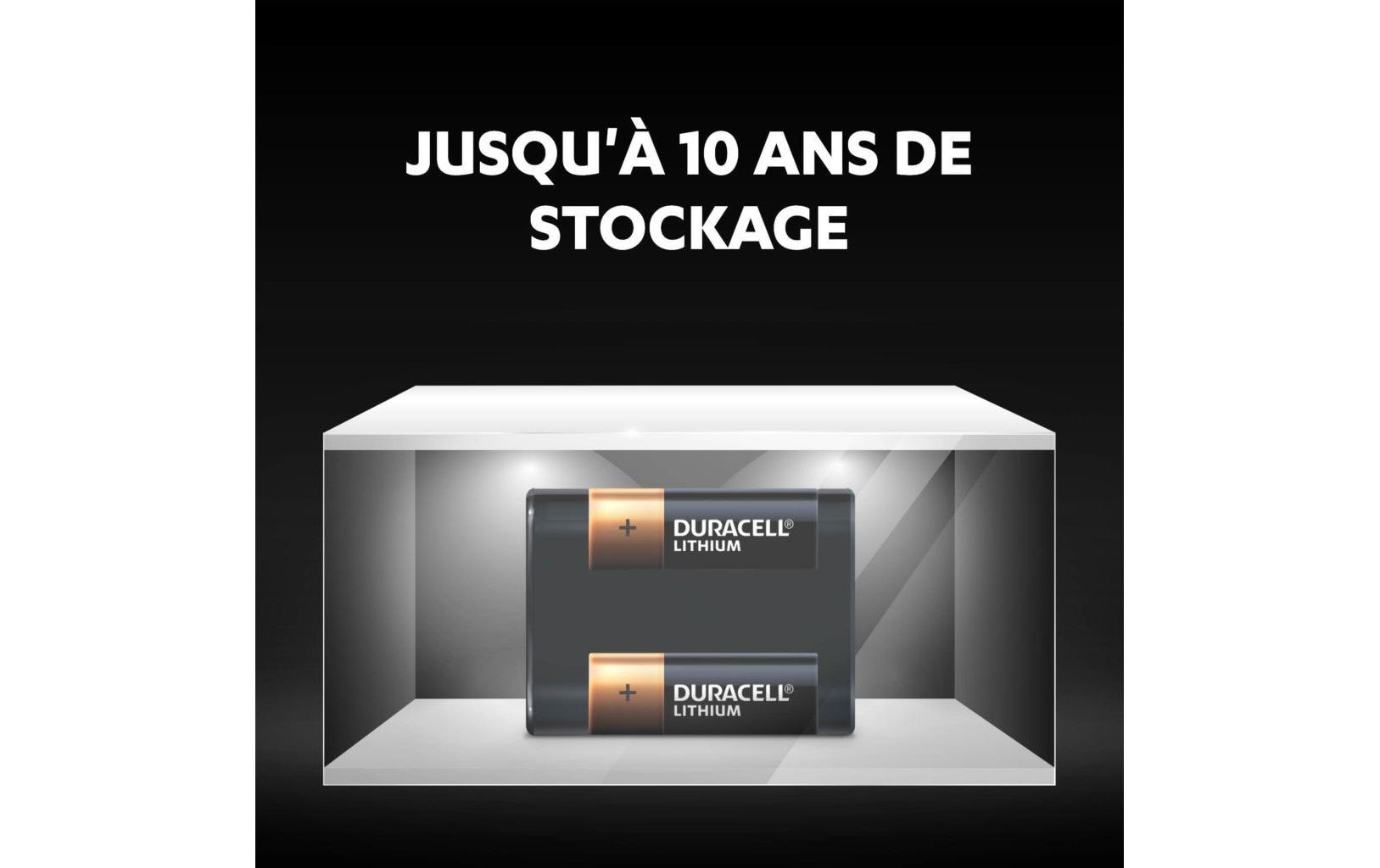 Duracell 2CR5 Batterie, Lithium-Mangandioxid, 6 V – 1 Stk.