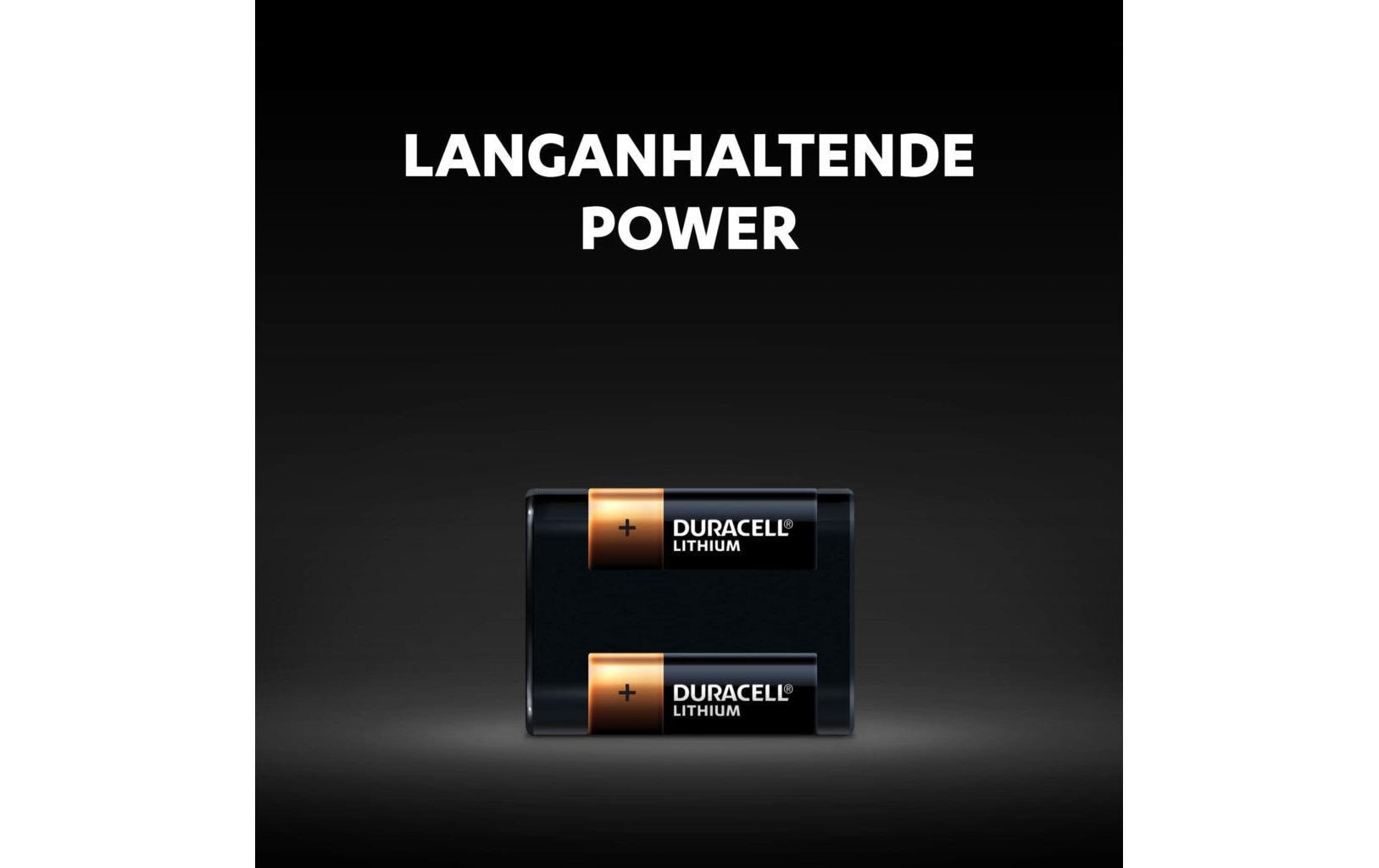 Duracell 2CR5 Batterie, Lithium-Mangandioxid, 6 V – 1 Stk.