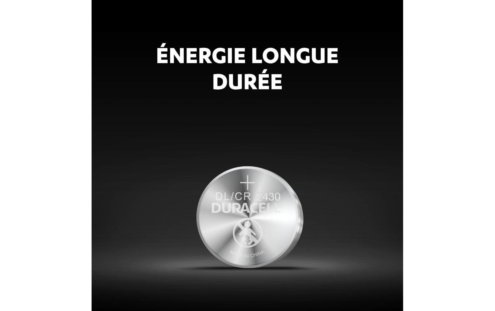 Duracell Knopfzelle CR2430, Lithium, 3 V – 1 Stk.