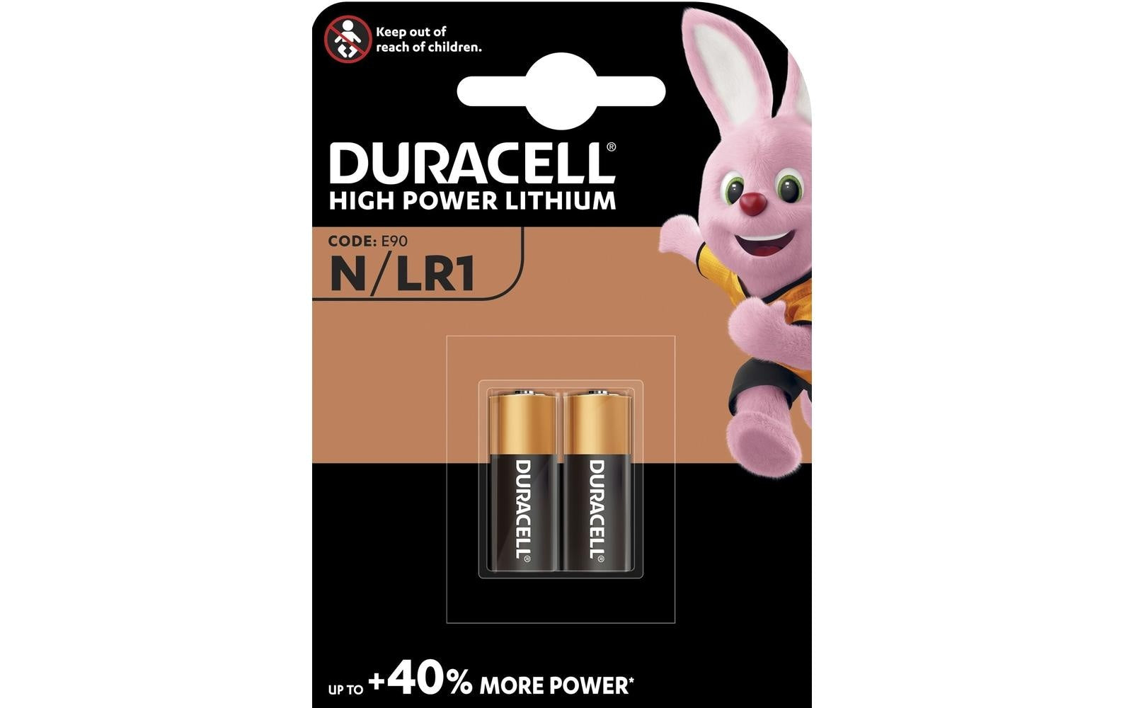 Duracell N Batterien, Alkaline, 1,5 V – 2 Stk.