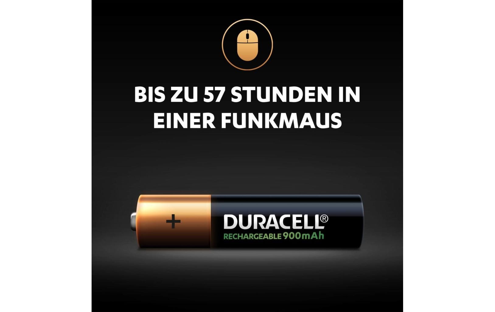 Duracell Akku 1,2 V 900 mAh 1,08 Wh Ni-MH – für Geräte