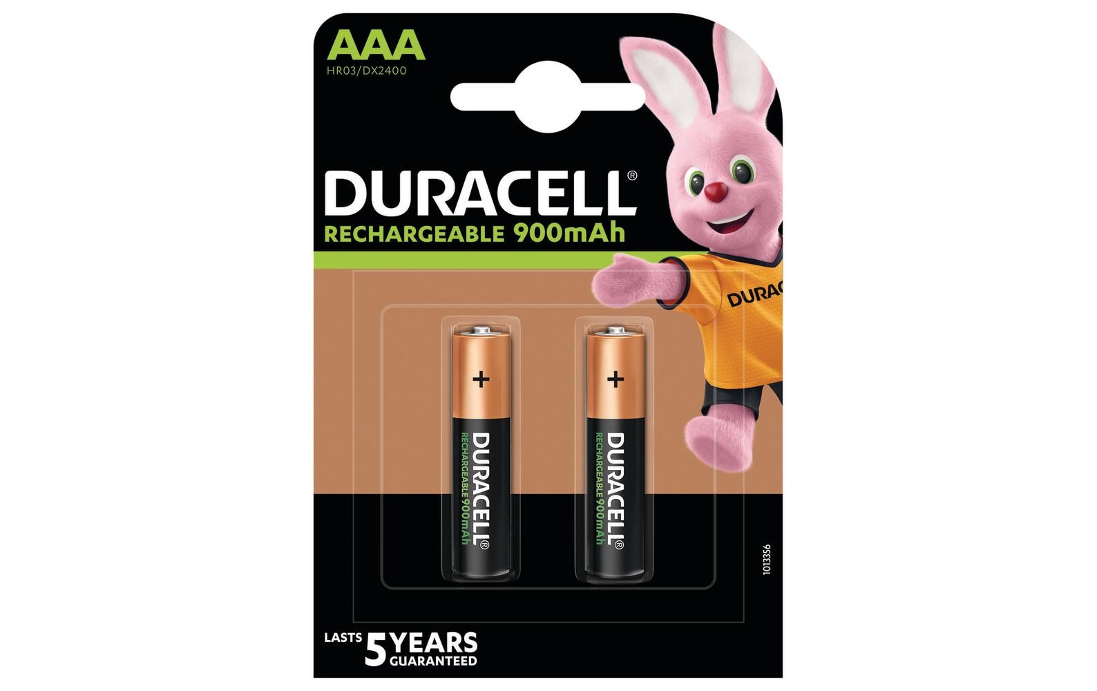 Duracell AAA Akkus – NiMH, 800 mAh, 1,2 V – 2 Stk.