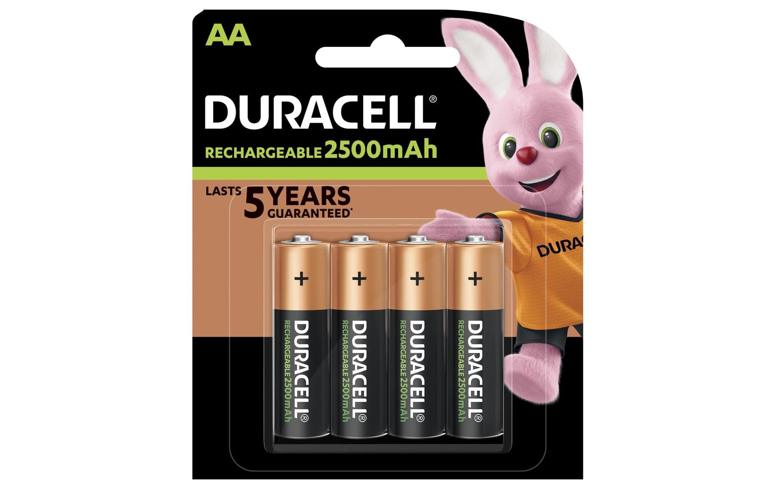 Duracell Akku 1,2 V 2500 mAh 3,00 Wh Ni-MH