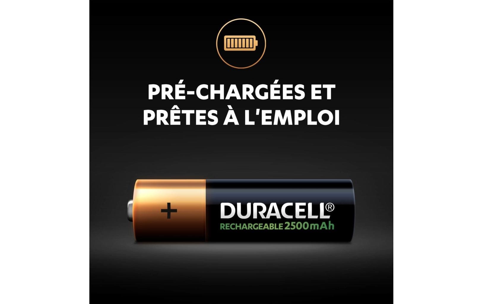 Duracell Akku 1,2 V 2500 mAh 3,00 Wh Ni-MH