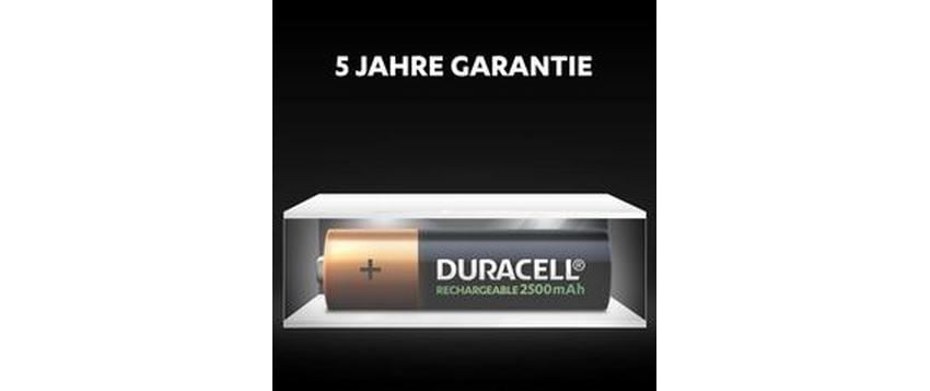 Duracell Akku 1,2 V 2500 mAh 3,00 Wh Ni-MH