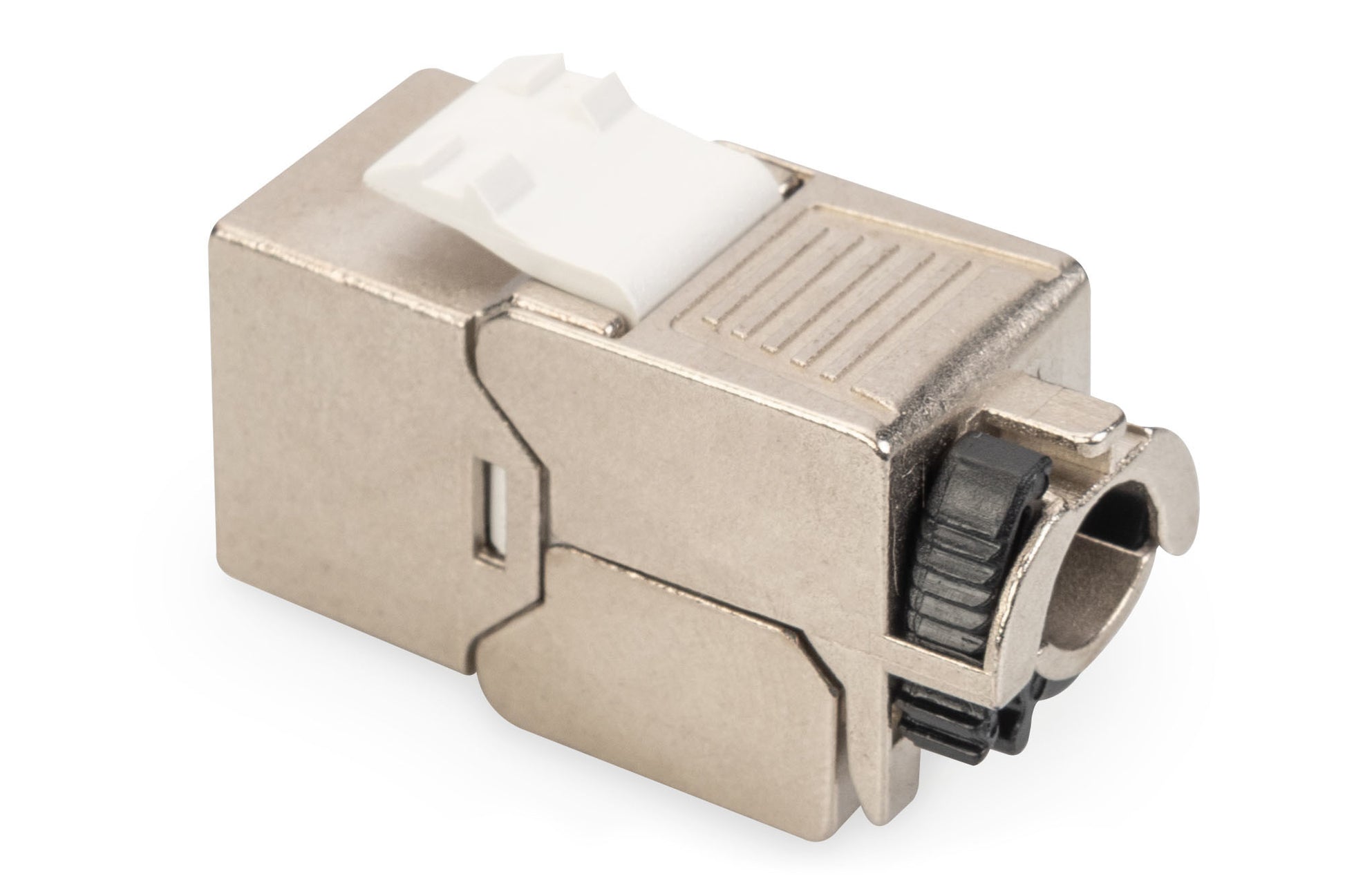 Digitus Cat 6A Keystone-Modul – geschirmt, RJ-45 (LSA), 24er-Set, Silber