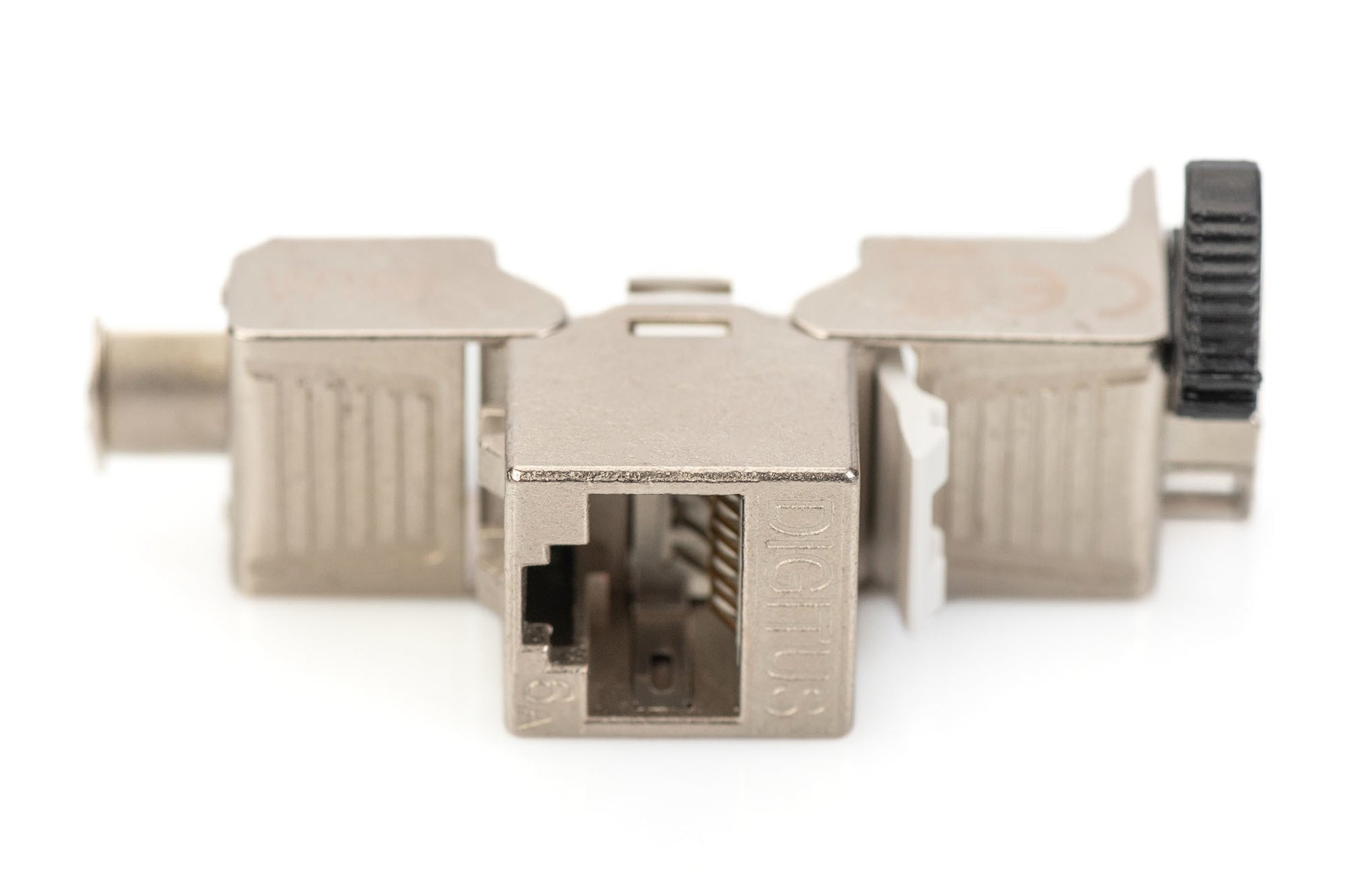 Digitus Cat 6A Keystone-Modul – geschirmt, RJ-45 (LSA), 24er-Set, Silber