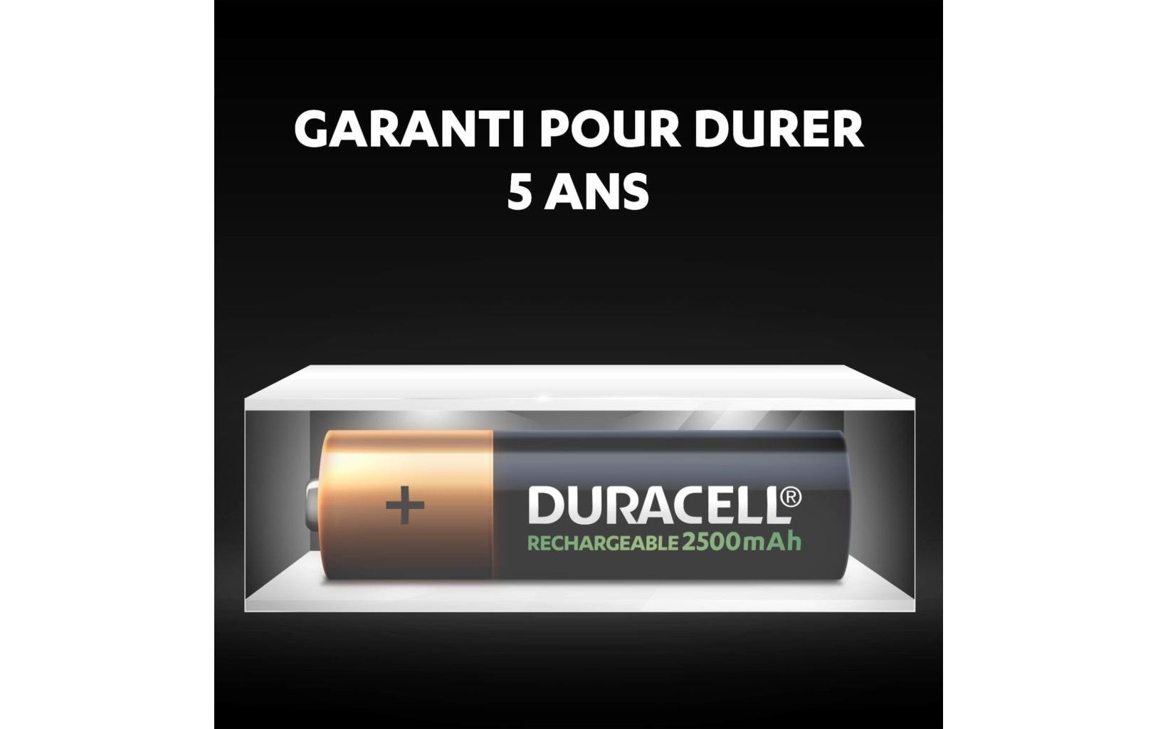 Duracell AA Akkus, NiMH, 2500 mAh, 1,2 V – 2 Stk.