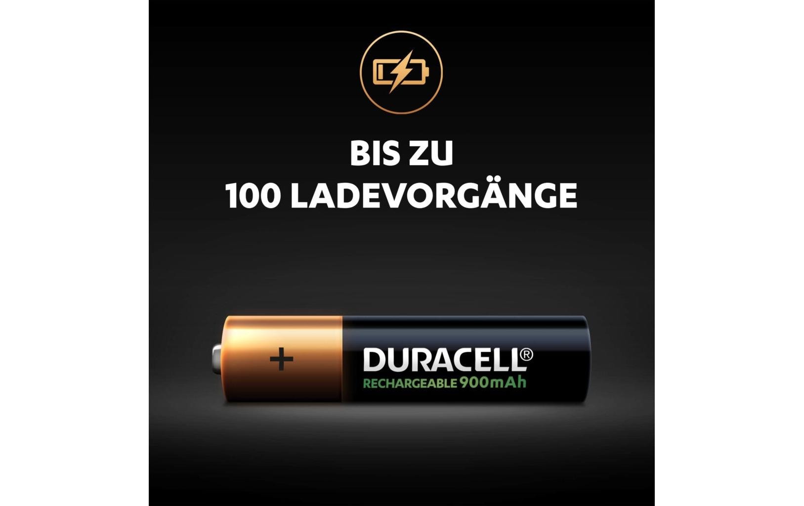 Duracell Akku 1,2 V 900 mAh 1,08 Wh Ni-MH – für Geräte