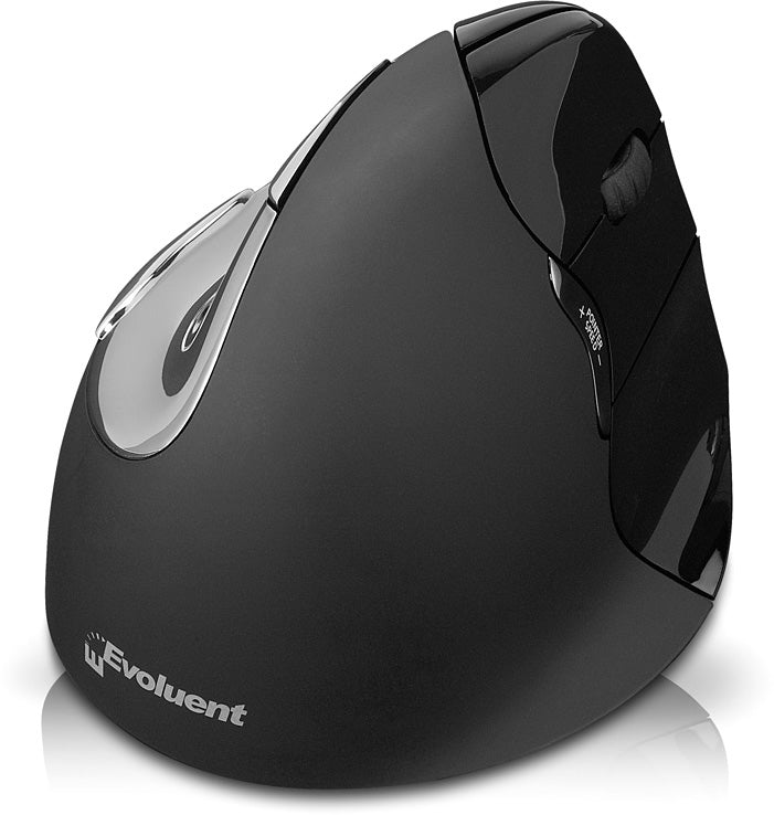 Evoluent Vertical Mouse4 Rechtshänder Mac Ergonomische Maus – kabellos, für Rechtshänder, vertikal, für macOS