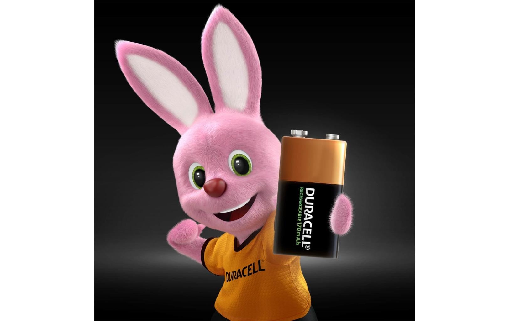 Duracell Akku 9 V 170 mAh 1,53 Wh Ni-MH – für 9V E-Block Geräte
