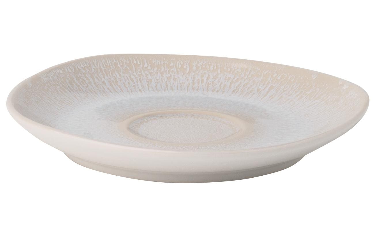 Sola Espressotasse Lunasol – 90 ml, Ø 12,5 cm, Steingut, Hellgrau, spülmaschinenfest, mikrowellengeeignet
