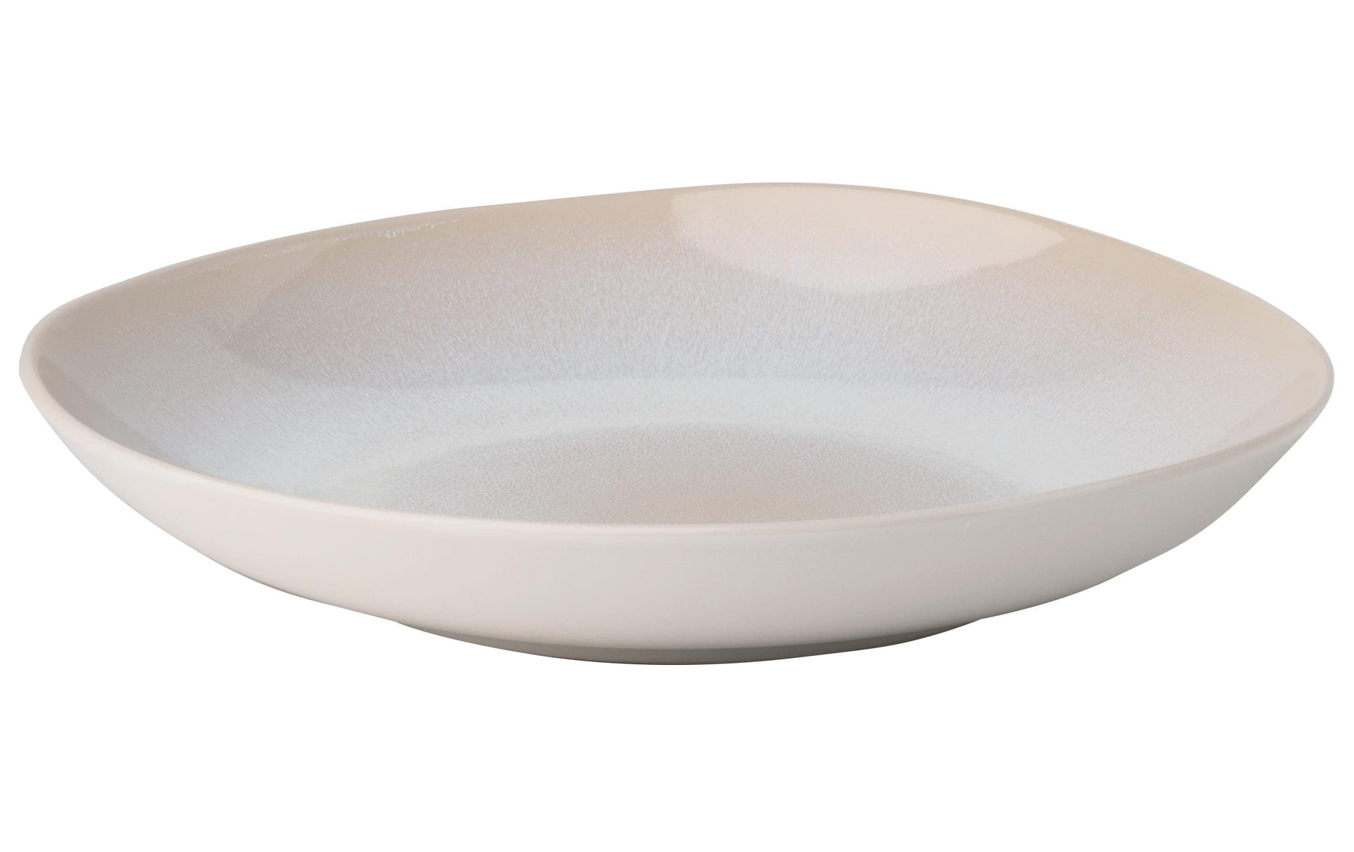Sola Speise-Service – 12-teilig, Ø 25 cm (Speiseteller), Steingut, Hellgrau, spülmaschinenfest