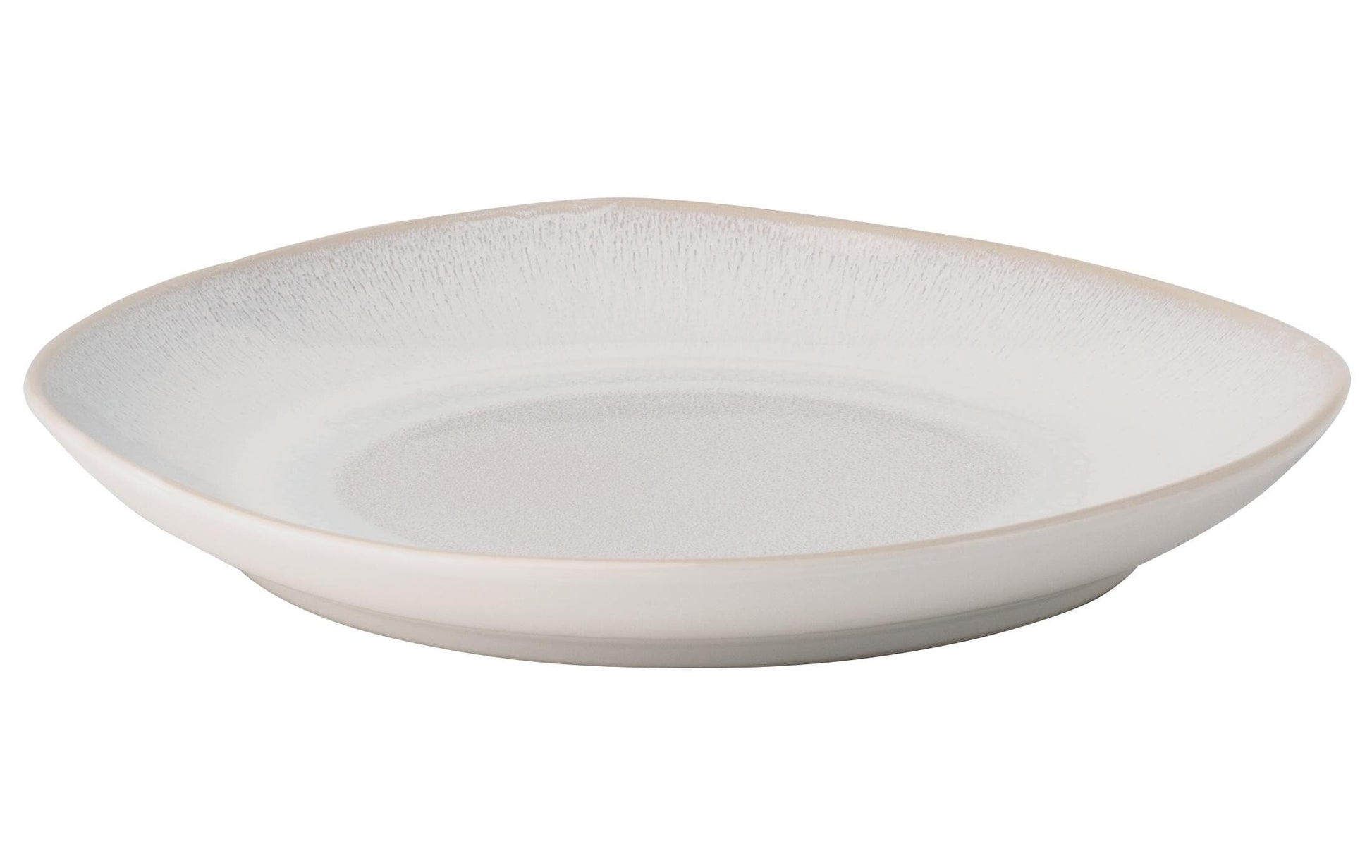 Sola Speise-Service – 12-teilig, Ø 25 cm (Speiseteller), Steingut, Hellgrau, spülmaschinenfest