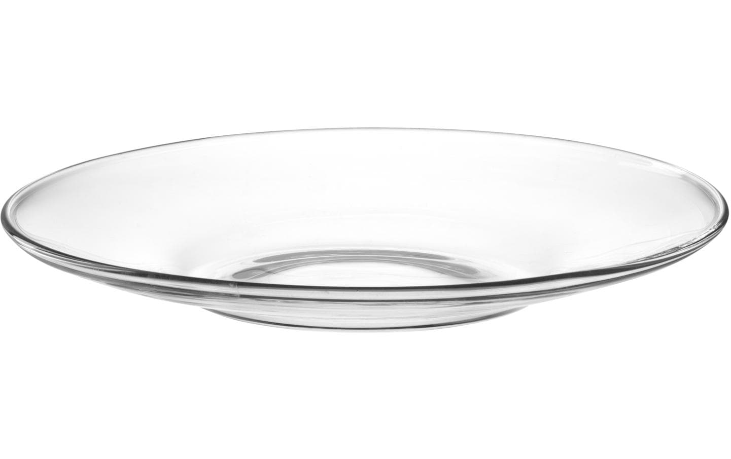 LEONARDO Unterteller – Glas, transparent, spülmaschinenfest, 6 Stück