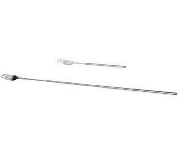 Nouvel Fonduegabeln – 2er-Set, ausziehbar 22,5–77 cm, Edelstahl, für Käsefondue, spülmaschinenfest