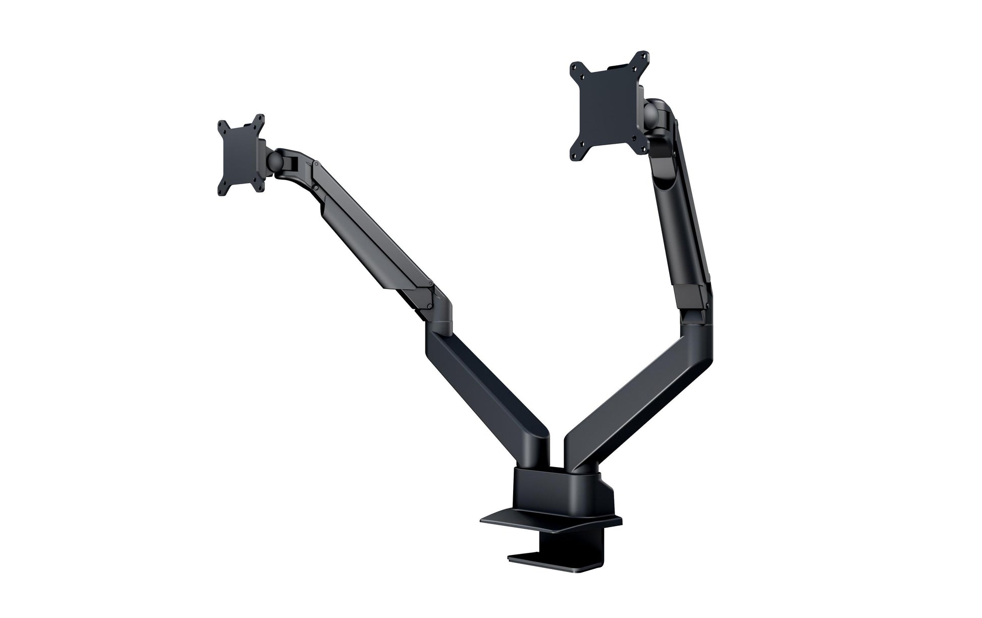 Multibrackets Tischständer Duo 3965 – Tischhalterung, Dual, bis 32", VESA 100 × 100 mm, 10 kg, Drehbar, Schwarz