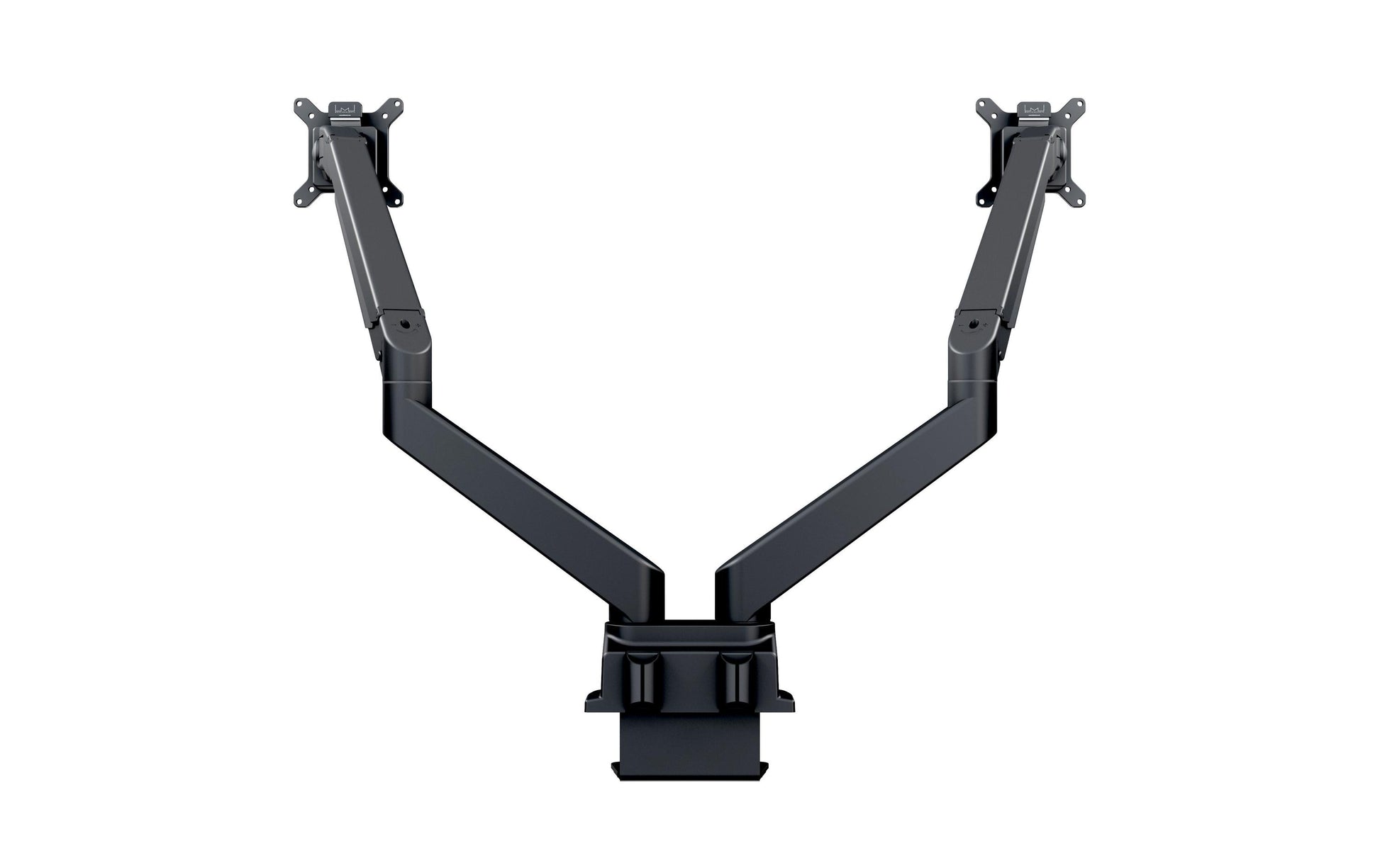 Multibrackets Tischständer Duo 3965 – Tischhalterung, Dual, bis 32", VESA 100 × 100 mm, 10 kg, Drehbar, Schwarz