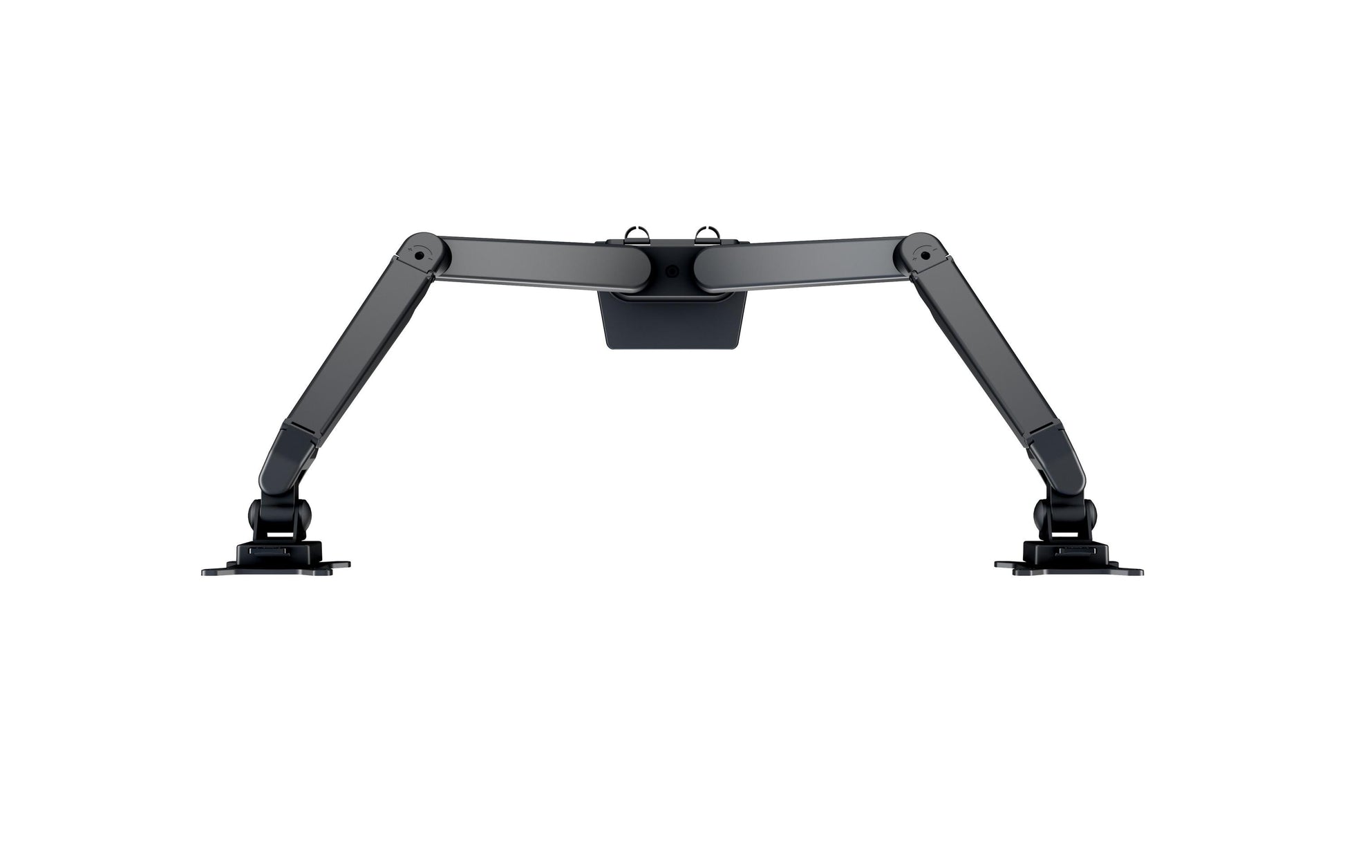 Multibrackets Tischständer Duo 3965 – Tischhalterung, Dual, bis 32", VESA 100 × 100 mm, 10 kg, Drehbar, Schwarz