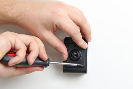 Brodit Fahrzeug-Dock für Motorola Nexus 6 – mit Ladegerät, kippbar – Grau