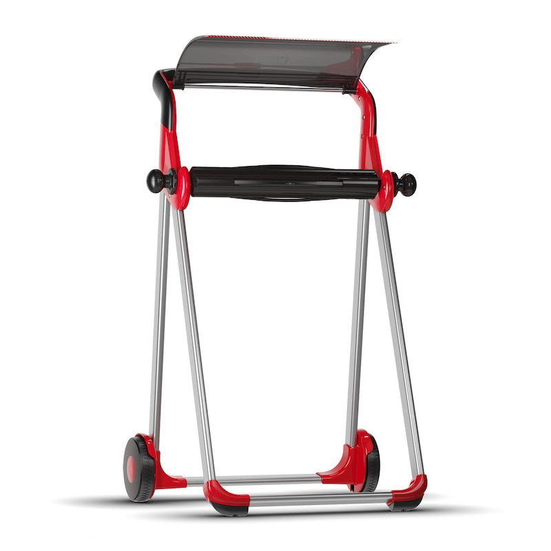 Tork Handtuchrollenspender Metall/Kunststoff Rot – für Tork W1, 646 × 1006 × 530 mm