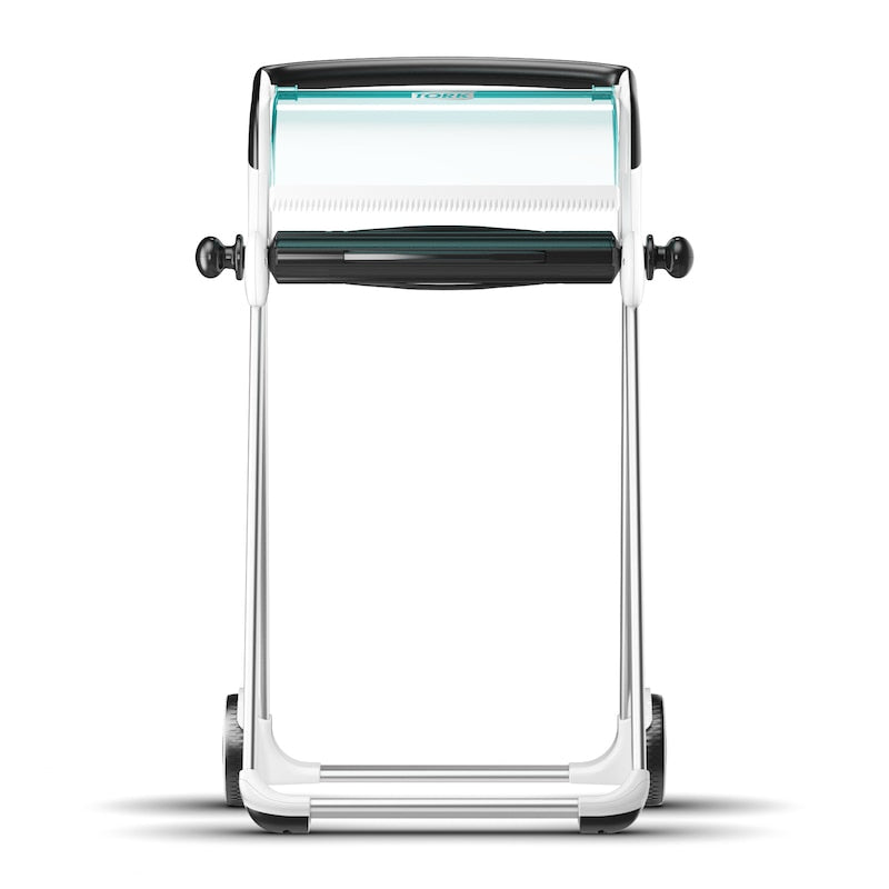 Tork Putzrollen-Bodenständer – Rollenpapier-Handtuchspender, Türkis, Weiss