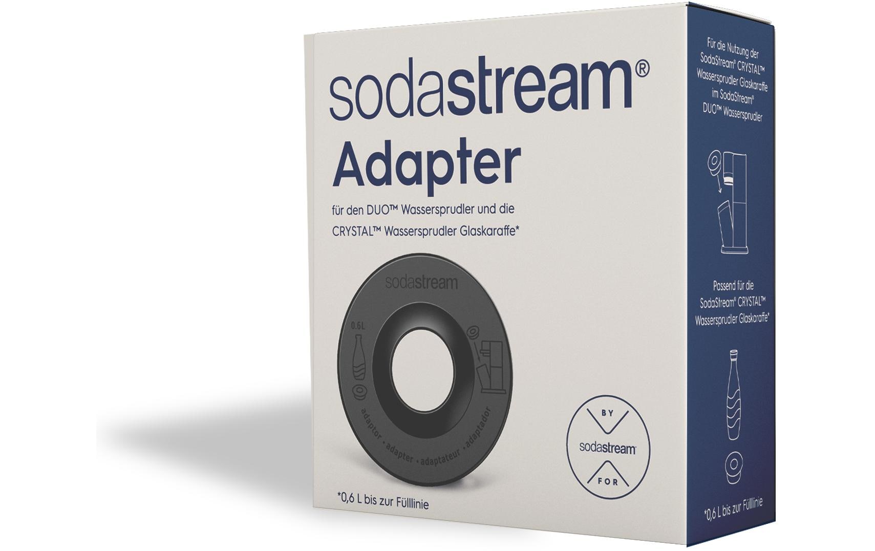 SodaStream Adapter für Crystal-Flaschen – 700 ml – für DUO