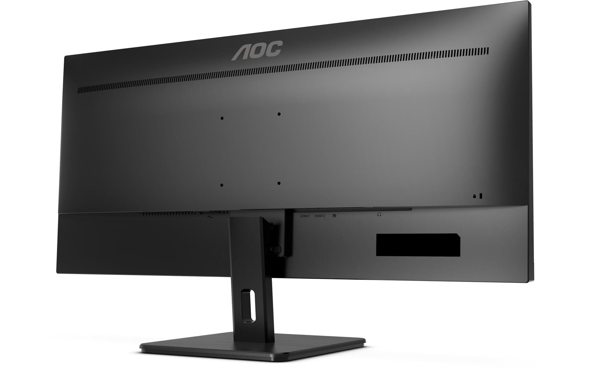 AOC Monitor, 34", 3440 × 1440, VA, 100 Hz, 300 cd/m², Adaptive Sync, VESA 100 × 100, Schwarz