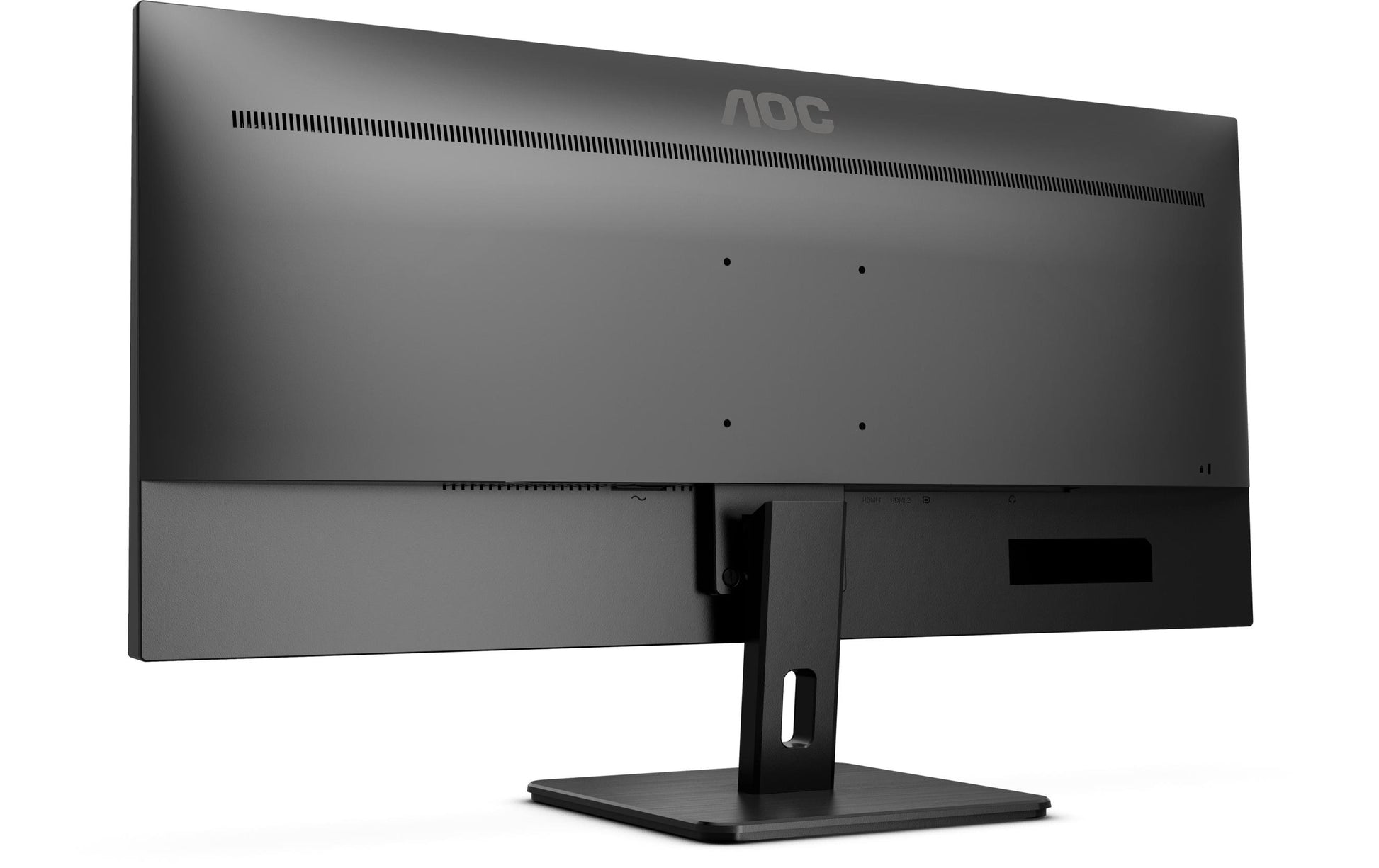AOC Monitor, 34", 3440 × 1440, VA, 100 Hz, 300 cd/m², Adaptive Sync, VESA 100 × 100, Schwarz