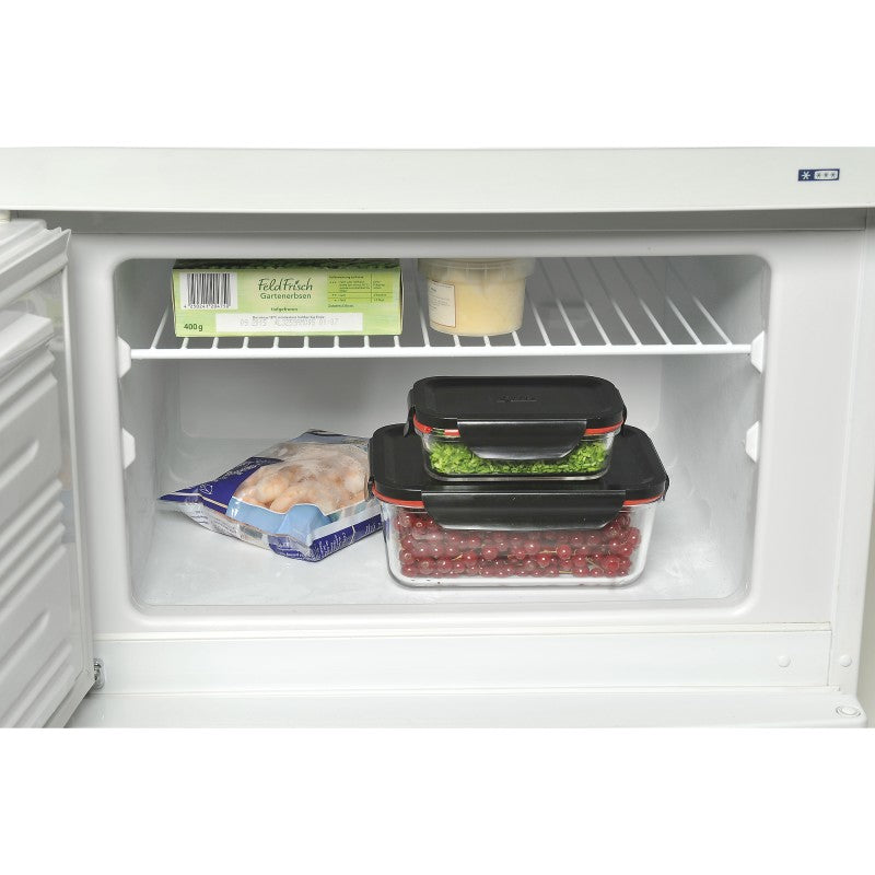 Silit Vorratsbehälter-Set – eckig – Glas – transparent – 3-teilig