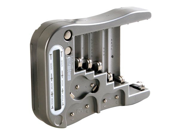 Velleman BATTEST2 – Batterietester – LCD, für AA/AAA/C/D/9 V/Knopfzellen