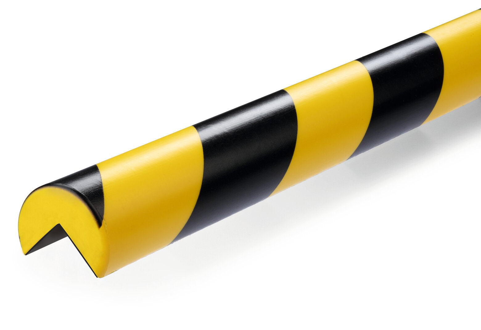 Durable Eckschutzprofil C25R – 40 mm × 1 m, Kunststoff, Schwarz/Gelb, magnetisch