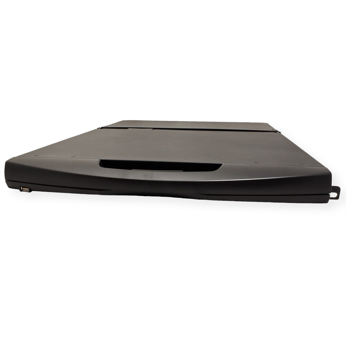VALUE 19" Rack-LCD-Konsole – 8-Port VGA KVM, 1366 × 768, DE-Layout – 1U