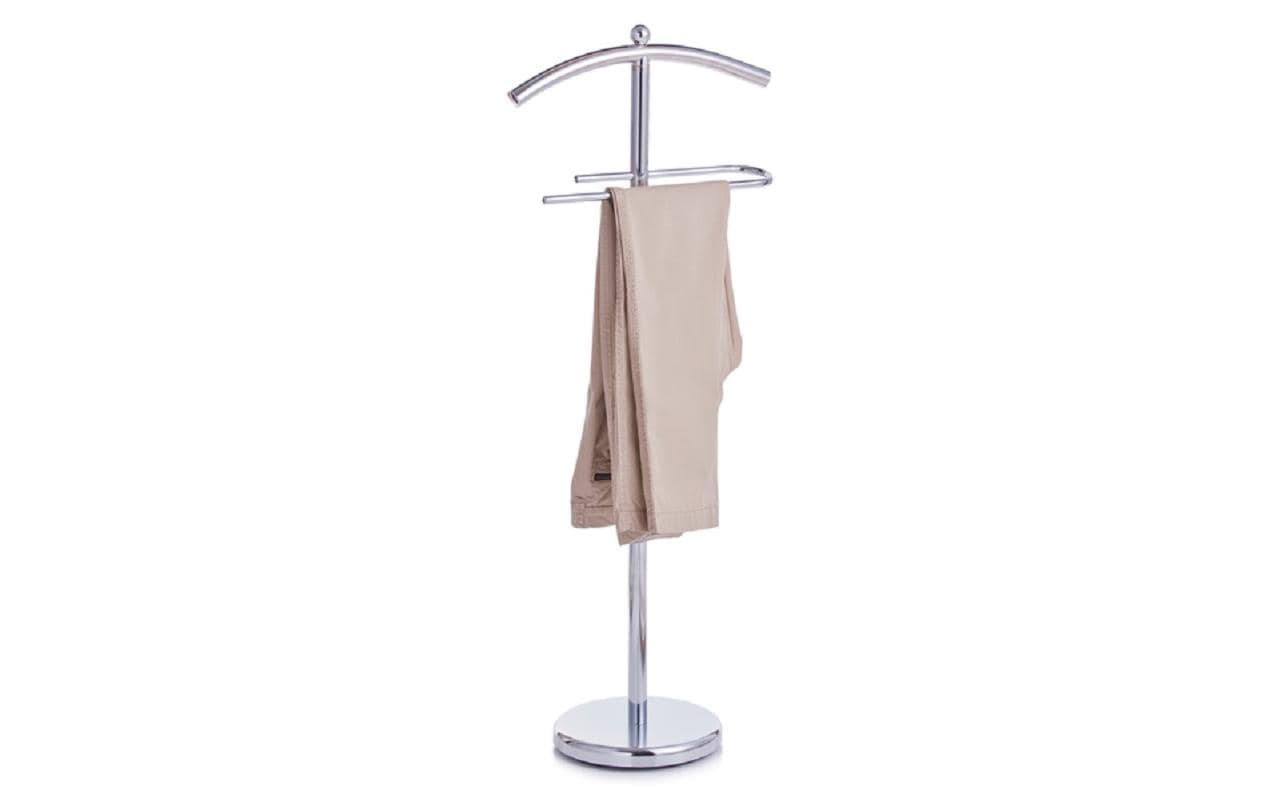 Zeller Present Garderobenständer – Metall – Chrom – 1'090 mm