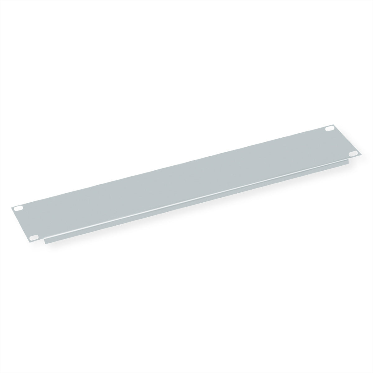 VALUE 19-Zoll-Blindplatte – Blindblende – 19" Rack, 2U, Metall, Grau
