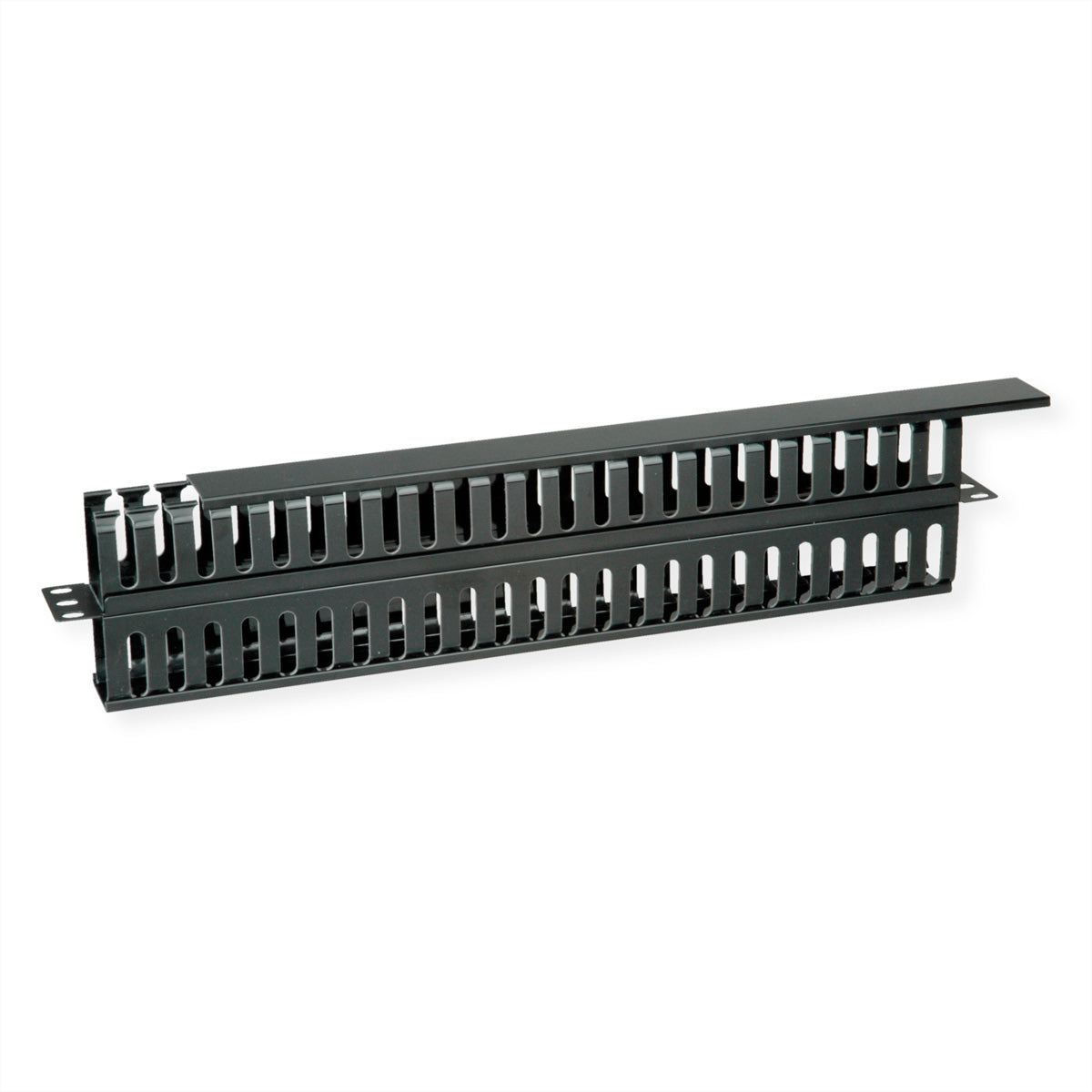 VALUE Bürstenleiste 19", 1U, schwarz