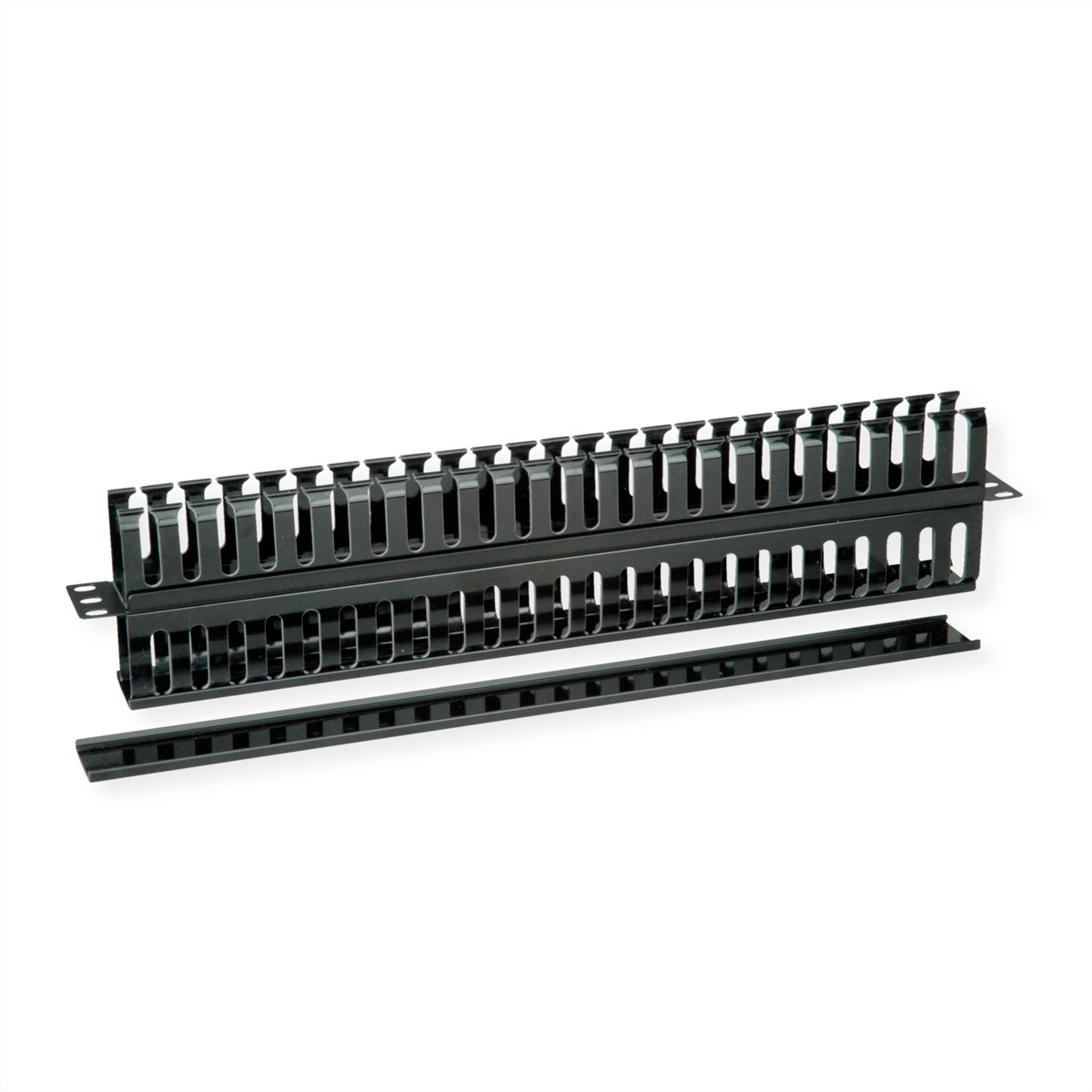 VALUE Bürstenleiste 19", 1U, schwarz