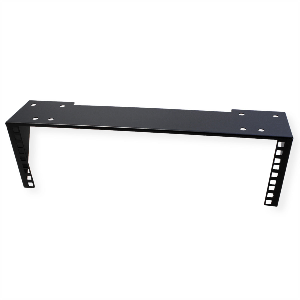 VALUE 19" Wand-/Untertischhalterung, 3 HE, 10 kg Tragkraft, 435×250 mm, Schwarz